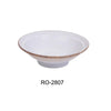 Yanco RO-2807 ROCKEYE-2 Ramen Bowl, 16 Oz, China, Round, White & Brown, (1Dz)