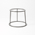 American MetalCraft Black Rubberized Pizza Stand – Non-Slip Riser for Pizza, Platters & Tabletop Presentation
