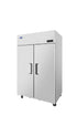 Atosa PLUS-R2-SD-S-PT 2-Section Commercial Pass-Thru Refrigerator with Solid Doors – 46.3 cu. ft.