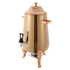 3.43 Gallon Gold Stainless Steel Hot Beverage Dispenser with Spigot & Fuel Holder