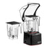 Blendtec S885XC2901-B1GB1D Stealth 885 X Brushless Commercial Blender Package with (2) 90 oz WildSide+ Jars