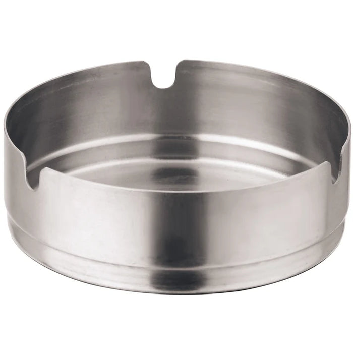 SAS-4 - Stainless Steel Stacking Ashtray, 4" Diameter by Winco