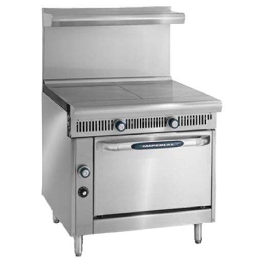 Imperial IHR-2HT-M Spec Series Heavy Duty Gas Range 36"