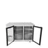 SBB48GGRAUS1 — 48″ Shallow Depth Back Bar Cooler with Glass Doors