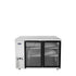SBB48GGRAUS1 — 48″ Shallow Depth Back Bar Cooler with Glass Doors