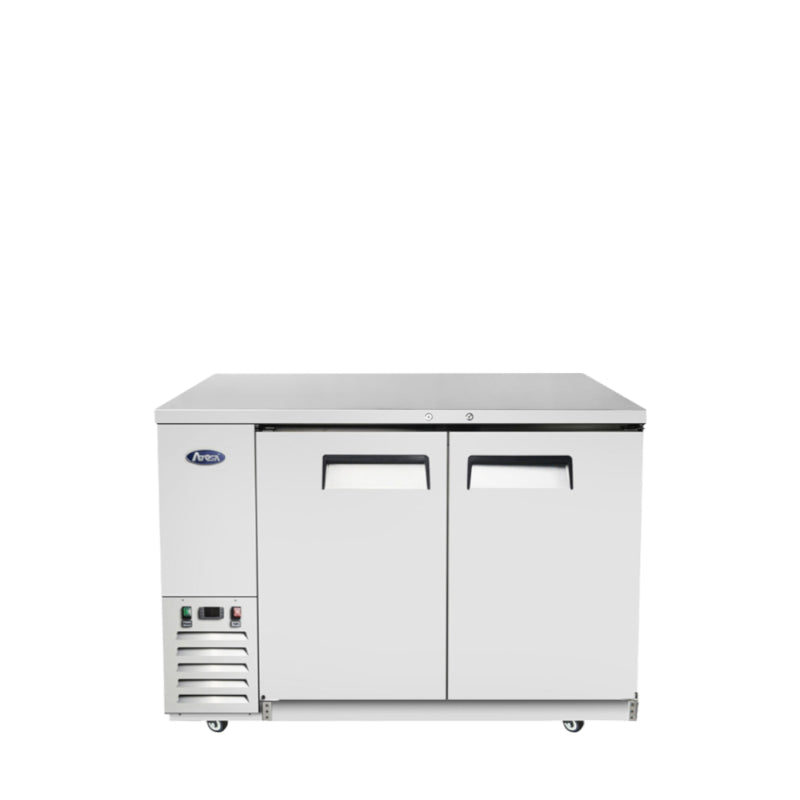 SBB48GRAUS1 Shallow Depth Back Bar Coolers (S/S Exterior) by Atosa