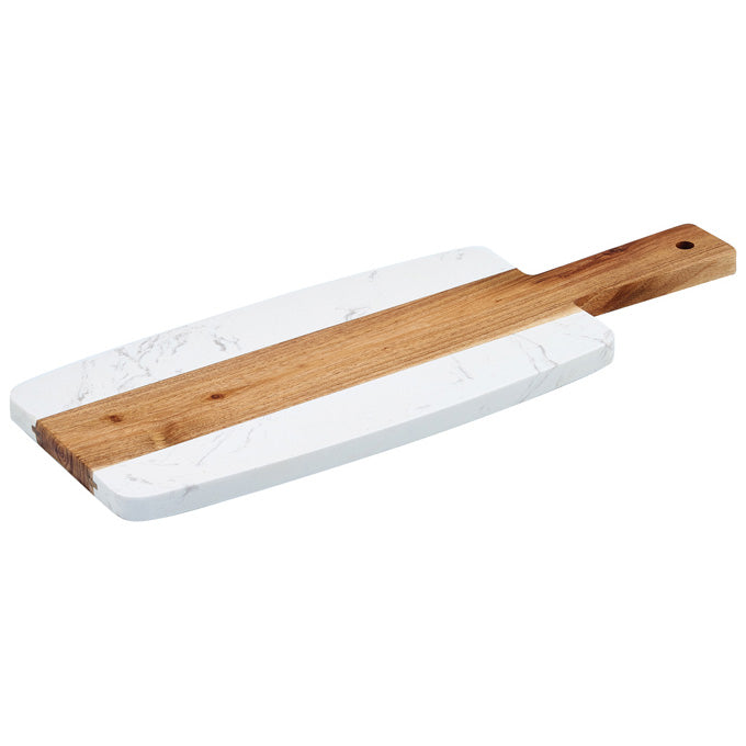 SBMW SERIES, Acacia Wood & Marble Serving Boards by Winco - Available in Different Sizes