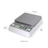 CDN SD0204 Digital High Precision Scale, 2 lb, Removable Platform
