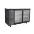 SBB59GGRAUS2 Shallow Depth Glass Door Back Bar Coolers (S/S Exterior) by Atosa