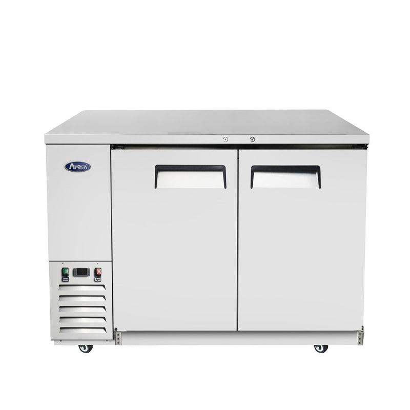 SBB59GRAUS1 Shallow Depth Back Bar Coolers (S/S Exterior) by Atosa