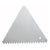 Winco SDC-6 - Cake Decorating Combs, Triangle