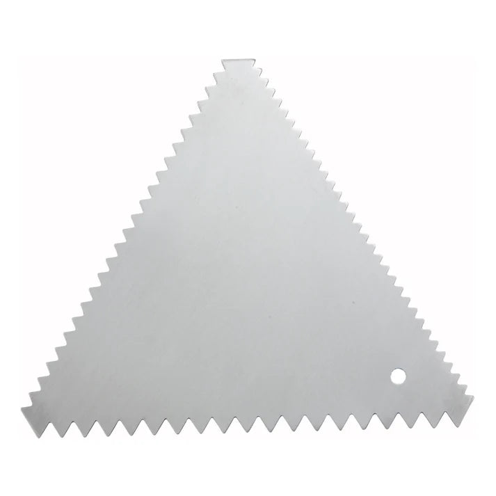 Winco SDC-6 - Cake Decorating Combs, Triangle