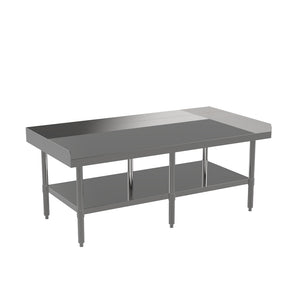 ATOSA SE3030ECR2 30" x 30" Stainless Steel Equipment Stand for Restaurant Storage & Foodservice