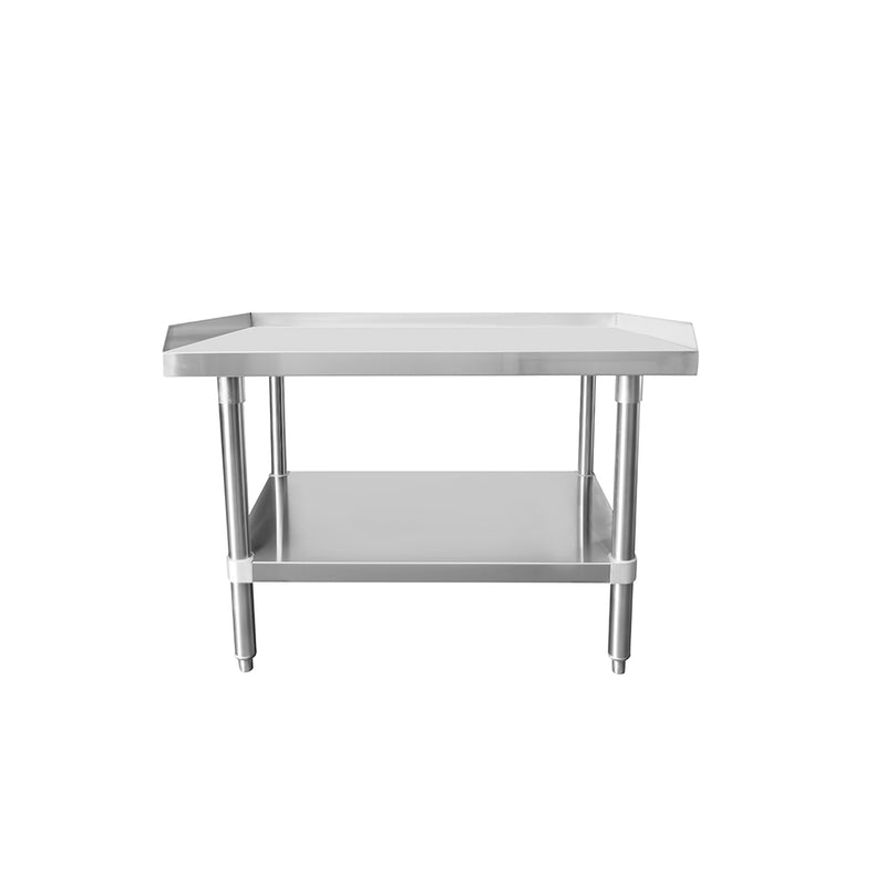 ATOSA SE3636ECR2 36″ x 36″ Stainless Steel Equipment Stand – Durable Restaurant Worktable with Adjustable Shelves