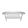 ATOSA SE3648ECR2 36″ x 48″ Stainless Steel Equipment Stand – Restaurant Worktable with Adjustable Shelves