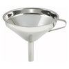 Winco Stainless Steel Wide Mouth Funnel - 5", 5-3/4"