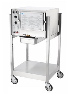 AccuTemp S32403D110 SGL Steam'N'Hold™ Boilerless Convection Steamer with stand & casters