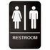 SGNB-Series Information Signs with Braille, 6"W x 9"H by Winco