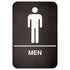 SGNB-Series Information Signs with Braille, 6"W x 9"H by Winco