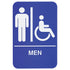 SGNB-Series Information Signs with Braille, 6"W x 9"H by Winco