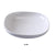 Yanco SI-407 Siena Square Bowl, 16 Oz, China, Embossed Rim, White (2Dz)