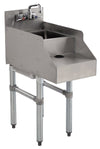 Advance Tabco SL-RS-18 Underbar Blender Station with Dump Sink