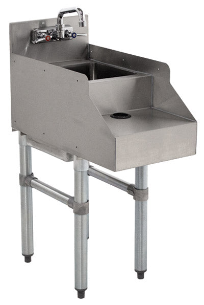 Advance Tabco SL-RS-18 Underbar Blender Station with Dump Sink