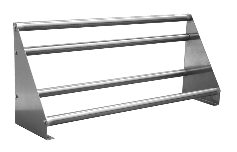 Serv-Ware SRT22-CWP 22" Stainless Steel Tubular Wall-Mounted Slant Rack Shelf – NSF