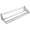 Serv-Ware SRT62-CWP 62" Stainless Steel Tubular Wall-Mounted Slant Rack Shelf – NSF