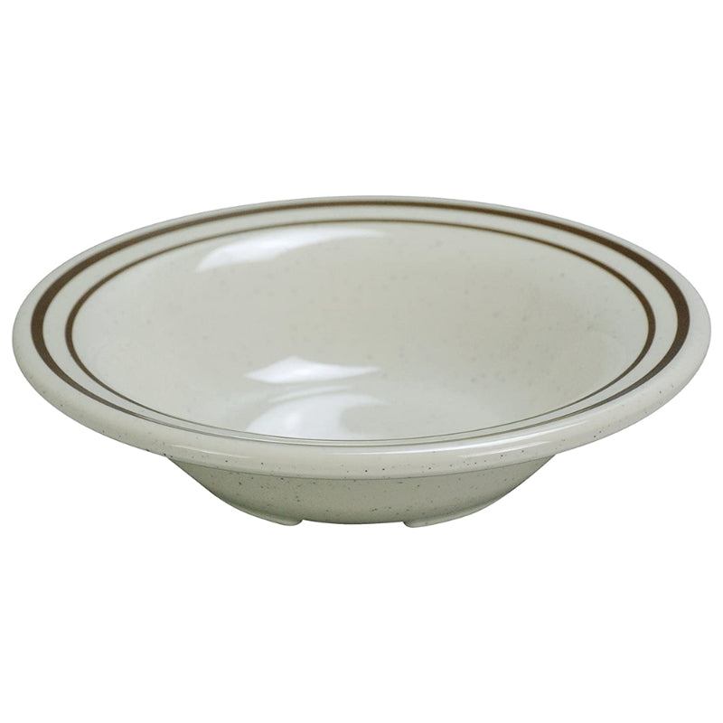 Yanco SS-306 Sesame Salad Bowl, 10 oz Capacity, 1.35" Height, 6.25" Diameter, Melamine, Pack of 48 (4 Dz)