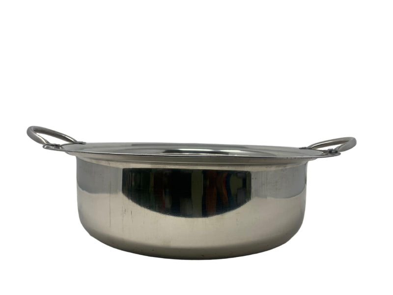 Stainless Steel Food Pan for Round Chafing Dish -8L Capacity,  With Handle