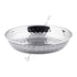 Hand-hammered stainless steel sweet dish for Indian desserts