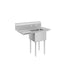 ATOSA SS1818D11L18 One Compartment Sink – High-Quality Stainless Steel Restaurant Sink for Efficient Cleaning and Food Preparation