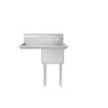 ATOSA SS1818D11L18 One Compartment Sink – High-Quality Stainless Steel Restaurant Sink for Efficient Cleaning and Food Preparation
