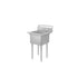 ATOSA SS1818D11N One Compartment Sink – Premium Stainless Steel Restaurant Sink for Reliable Washing and Food Prep
