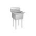 ATOSA SS1818D11N One Compartment Sink – Premium Stainless Steel Restaurant Sink for Reliable Washing and Food Prep