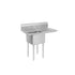 ATOSA SS1818D11R18 One Compartment Sink – Stainless Steel Restaurant Sink for Efficient Dishwashing and Food Prep