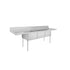 ATOSA SS2424F31D24 Three Compartment Sinks (sink size 24" x 24" x 14")