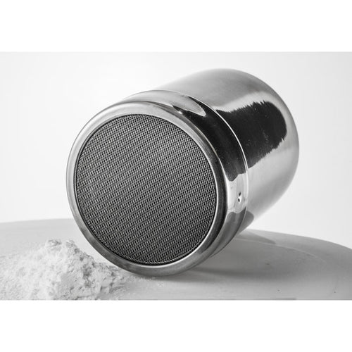 Winco SSD-10 - Powdered Sugar Dispenser, Stainless Steel, 10oz