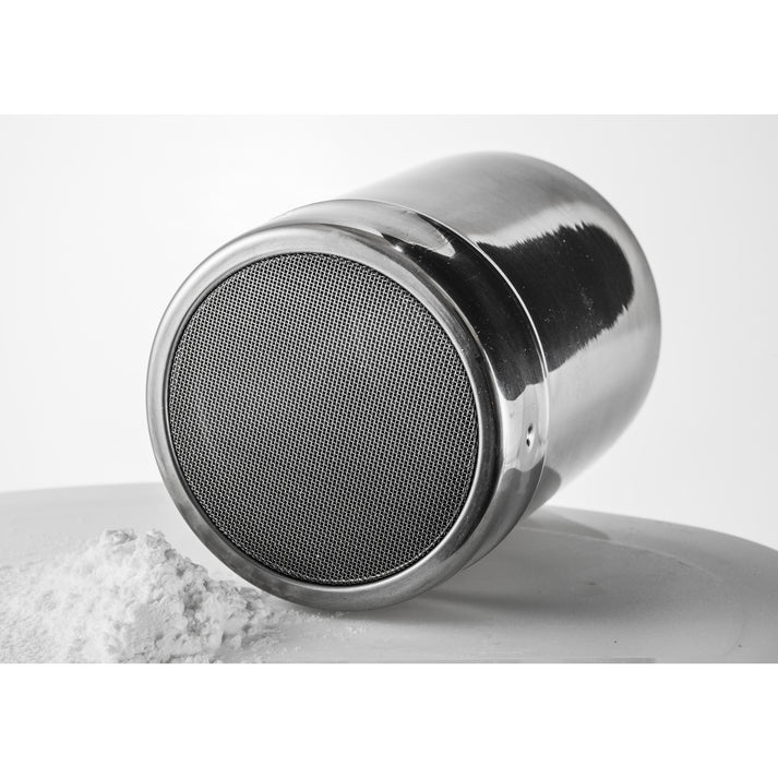 Winco SSD-10 - Powdered Sugar Dispenser, Stainless Steel, 10oz