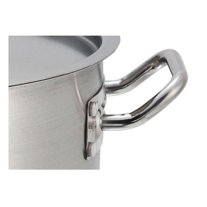 Stainless Steel Stock Pot With Cover by Winco (Available in different sizes)