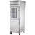True STA1RPT-1HG/1HS-1G-HC Pass-Thru Combination Half Front/Glass Rear Swing Doors Refrigerator