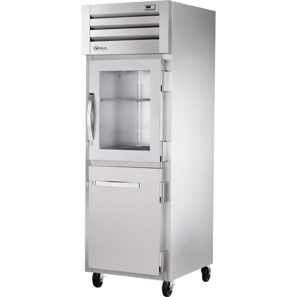 True STG1R-1HG/1HS-HC Reach-In Combination Half Swing Door Refrigerator