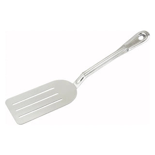 Winco Stainless Steel Serving Turner ( Slotted, Soli )