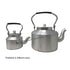 Aluminium Tea Kettle Black Handle