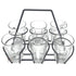 Traditional Indian Style Cutting Chai Glasses Carrier - For 6 Chai Glasses