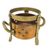 Elegant copper food warmer (angithi) ideal for kadai and handi dishes