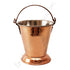 Elegant hammered copper Balti pot for serving hot Indian meals at home or in restaurants.