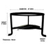 Mild Steel Tava/ Tawa Stand Heavy Duty Black, available in 12, 15 and 18" Diameter sizes