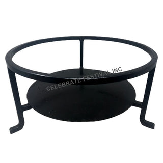 Mild Steel Tava/ Tawa Stand Heavy Duty Black, available in 12, 15 and 18